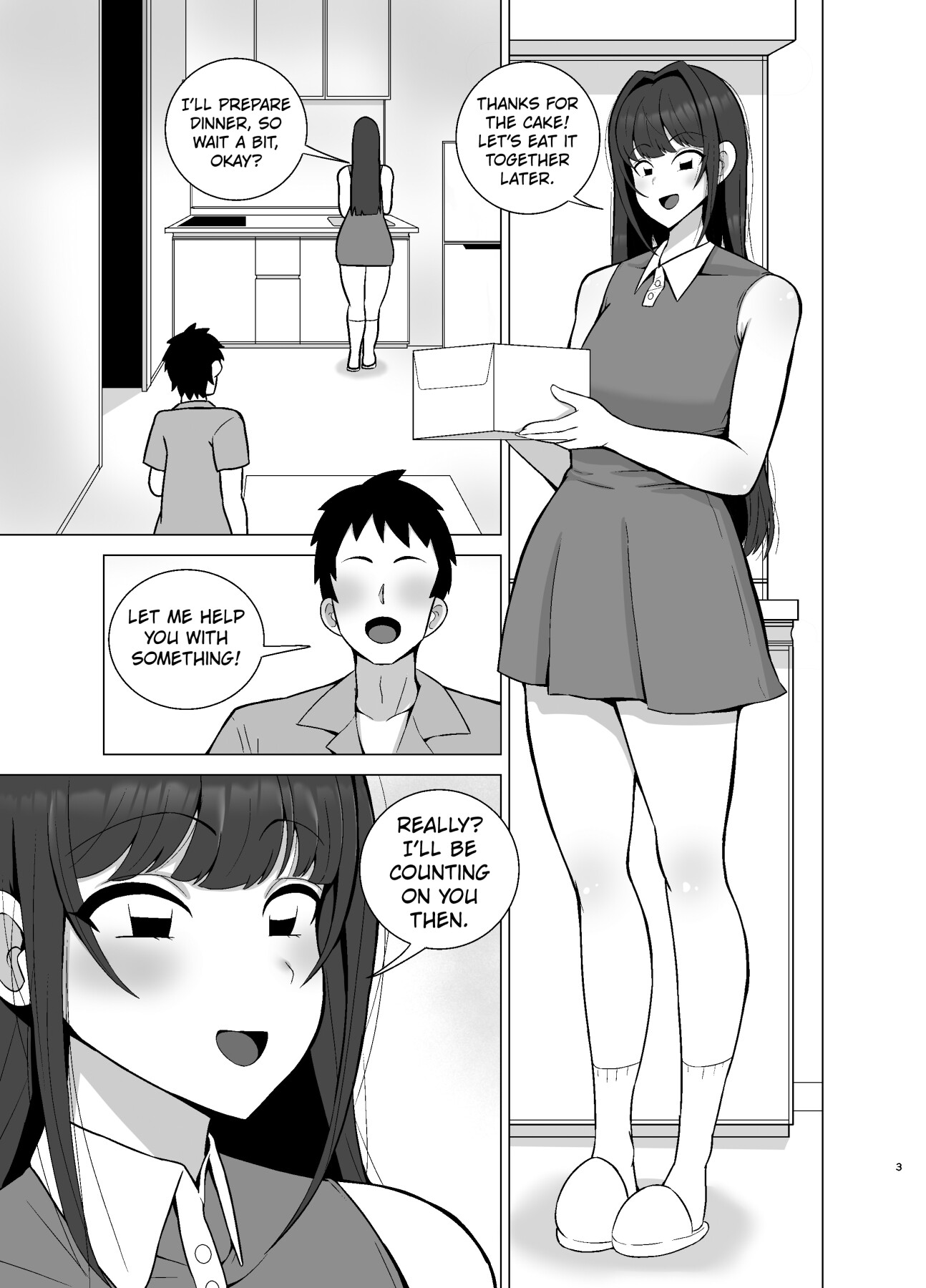 Hentai Manga Comic-My Girlfriend's Friend is a Super Pervy Tanned Gal-Read-2